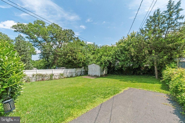 4433 Forest View Ave, Baltimore, MD 21206 - view of yard with a shed