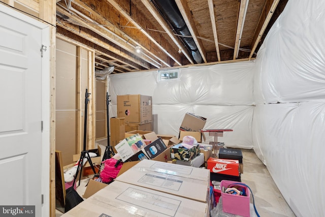 12606 Rosencrans Dr, Hagerstown, MD 21740 - view of unfinished basement