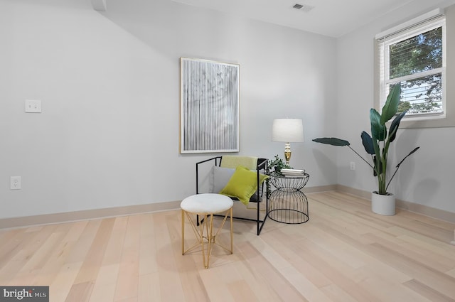 3708 Fairview Ave, Baltimore, MD 21216 - living area featuring wood finished floors
