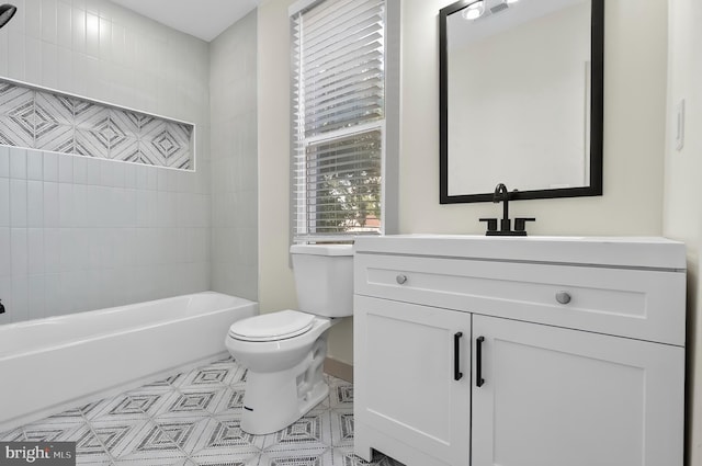 3708 Fairview Ave, Baltimore, MD 21216 - bathroom with vanity and shower / bath combination