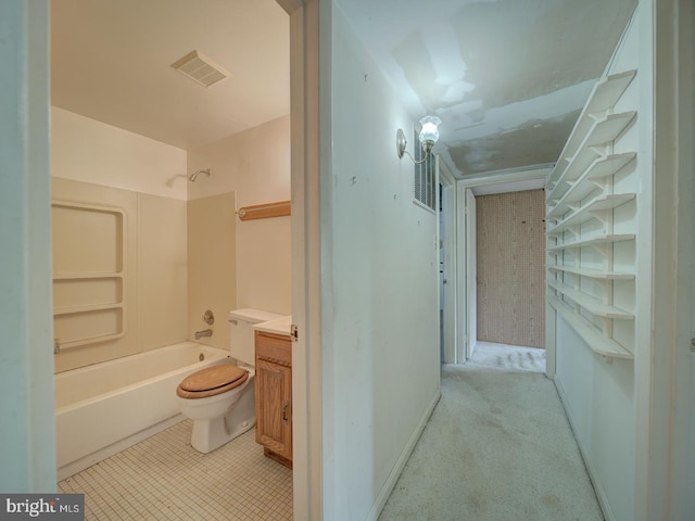 13217 Kephart Ln, Woodbridge, VA 22193 - bathroom featuring vanity and washtub / shower combination