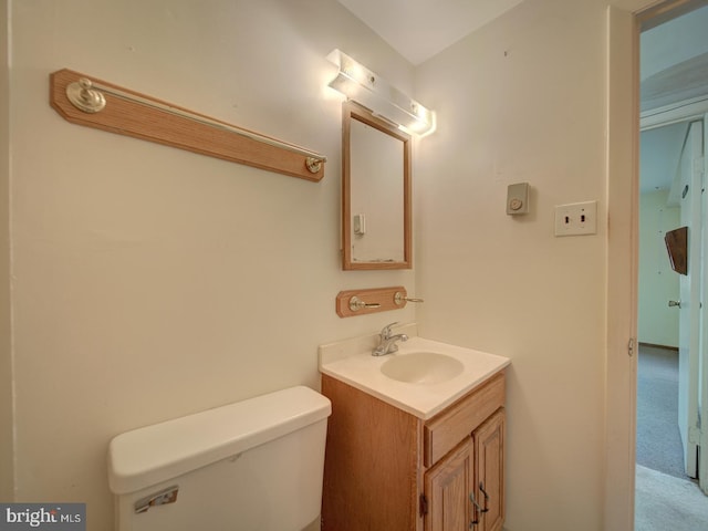 13217 Kephart Ln, Woodbridge, VA 22193 - half bathroom featuring toilet and vanity