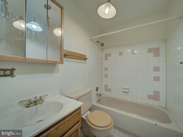 13217 Kephart Ln, Woodbridge, VA 22193 - full bathroom with vanity and tub / shower combination