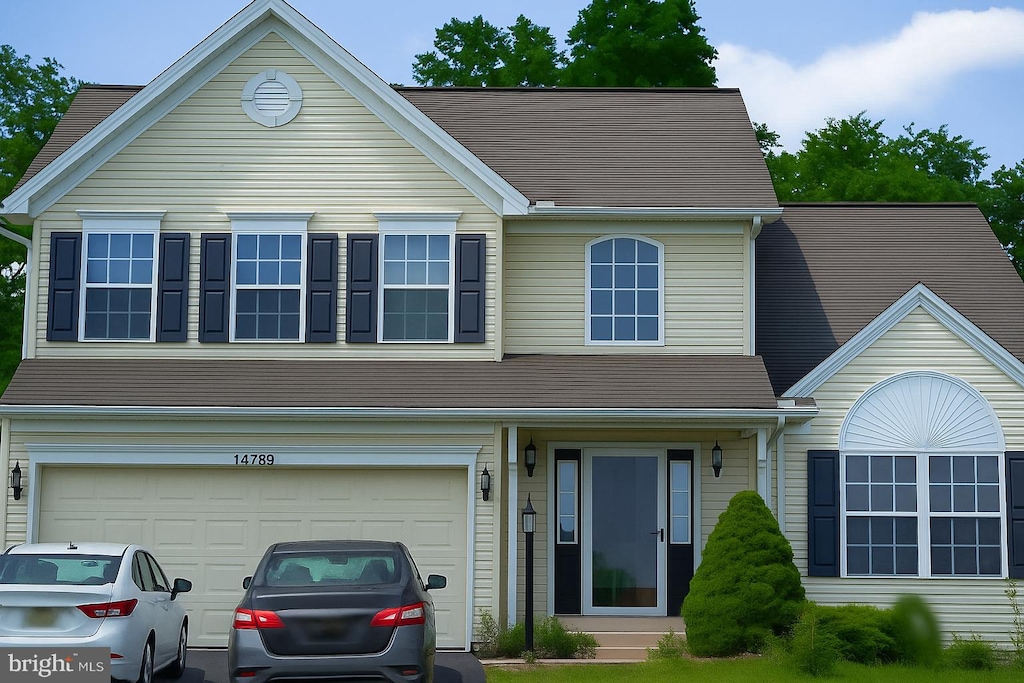 14799 Cedarbrook Dr, Greencastle, PA 17225 - traditional-style home featuring an attached garage