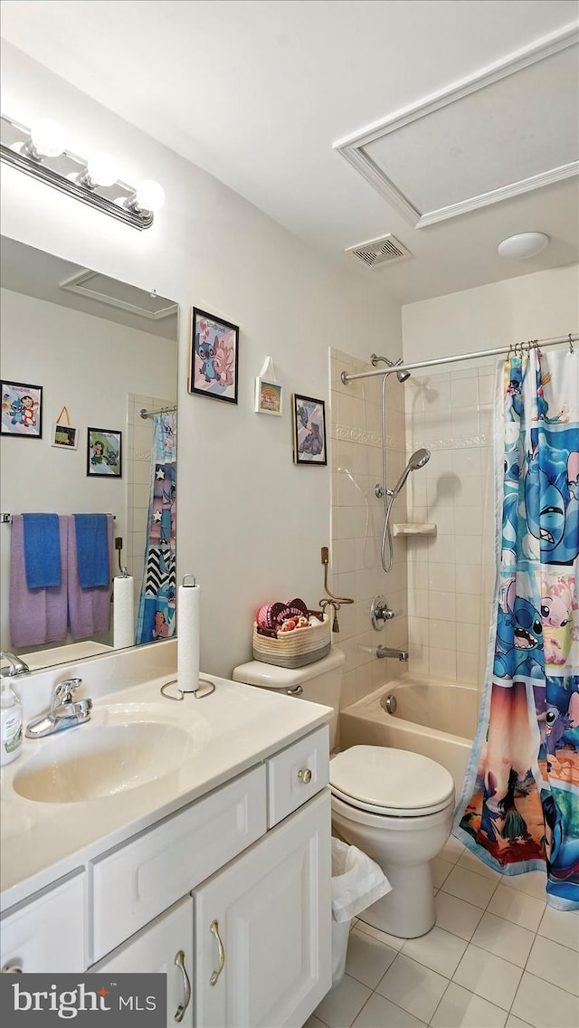 28 Buttonwood Ct, Baltimore, MD 21237 - full bath featuring tile patterned floors, vanity, and shower / bath combo