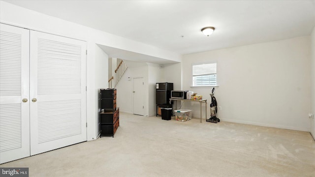 28 Buttonwood Ct, Baltimore, MD 21237 - carpeted office with baseboards