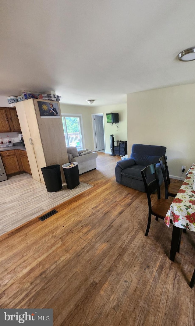 5503 Lanham Station Rd, Lanham, MD 20706 - living room with light wood-style flooring