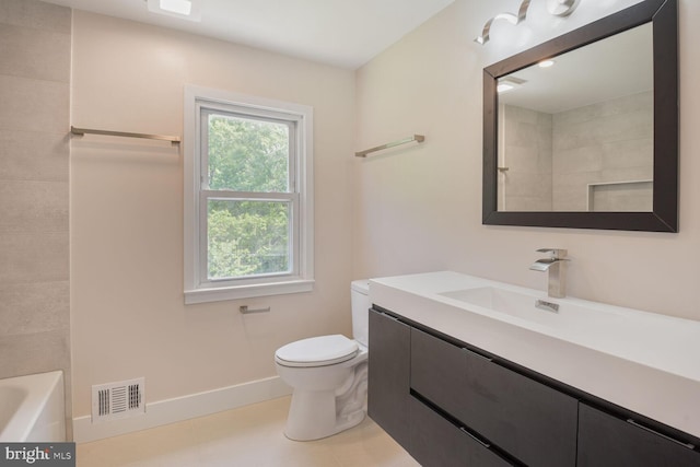 8328 Tuckerman Ln, Potomac, MD 20854 - bathroom featuring vanity and tile patterned flooring
