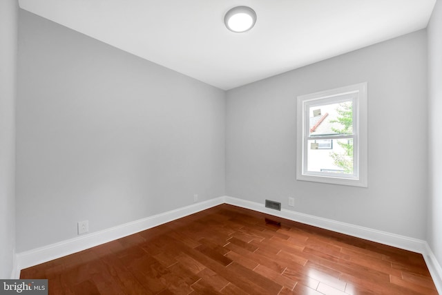 277 Ardmore Ave, Lansdowne, PA 19050 - spare room with dark wood finished floors and baseboards