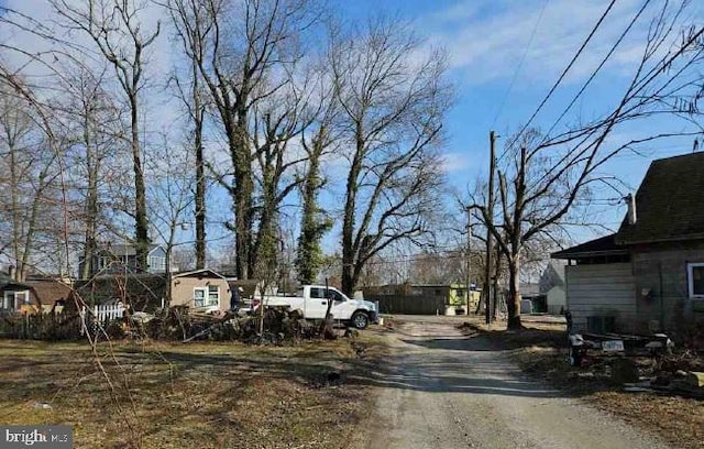 55 Long Beach Rd, Charlestown, MD 21914 - view of dirt / gravel road featuring a residential view