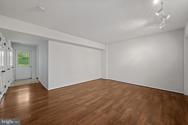 5783 Katsura Ct, Frederick, MD 21703 - unfurnished room featuring wood finished floors and a smoke detector