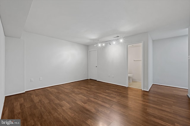 5783 Katsura Ct, Frederick, MD 21703 - below grade area with wood finished floors and baseboards