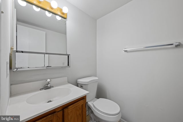 5783 Katsura Ct, Frederick, MD 21703 - half bath featuring toilet and vanity