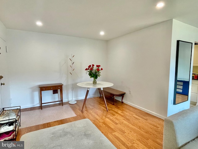 12207 Academy Way Unit 149 7, Rockville, MD 20852 - living area featuring wood finished floors and recessed lighting
