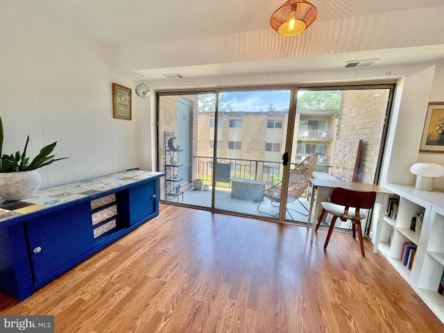12207 Academy Way Unit 149 7, Rockville, MD 20852 - doorway to outside featuring light wood-style floors