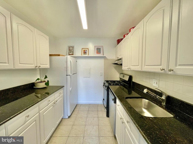 12207 Academy Way Unit 149 7, Rockville, MD 20852 - kitchen featuring white cabinets, appliances with stainless steel finishes, and tasteful backsplash