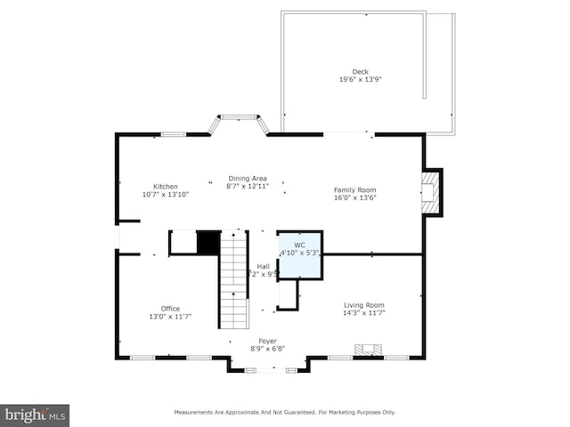 5302 Sumerduck Rd, Sumerduck, VA 22742 - view of property floor plan