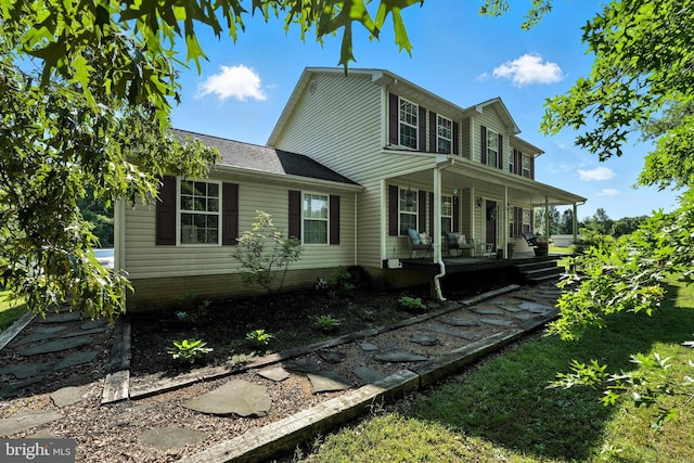 5302 Sumerduck Rd, Sumerduck, VA 22742 - view of front facade with covered porch