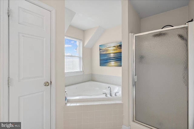 45 Sassafras Dr, Sicklerville, NJ 08081 - bathroom featuring a stall shower and a garden tub