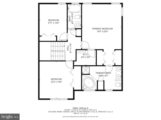 45 Sassafras Dr, Sicklerville, NJ 08081 - view of property floor plan