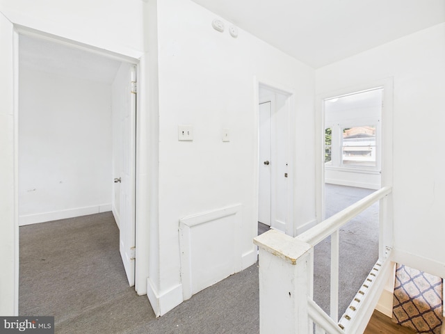 5219 Beaumont Ave, Philadelphia, PA 19143 - hall featuring carpet floors and baseboards