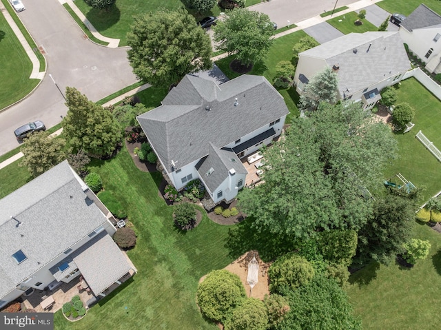 62 Brooks Rd, Moorestown, NJ 08057 - aerial view of property and surrounding area featuring nearby suburban area