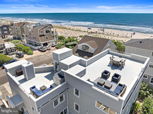 10 11th St, Beach Haven, NJ 08008 - drone / aerial view of unending shoreline