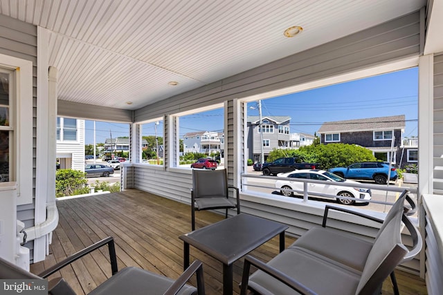 10 11th St, Beach Haven, NJ 08008 - view of wooden porch