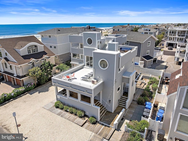 10 11th St, Beach Haven, NJ 08008 - drone / aerial view of a large body of water