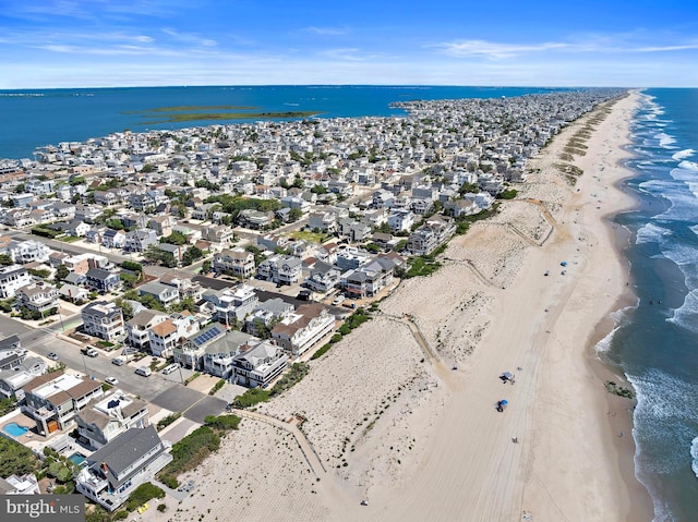10 11th St, Beach Haven, NJ 08008 - aerial perspective of suburban area with waterfront with a beach