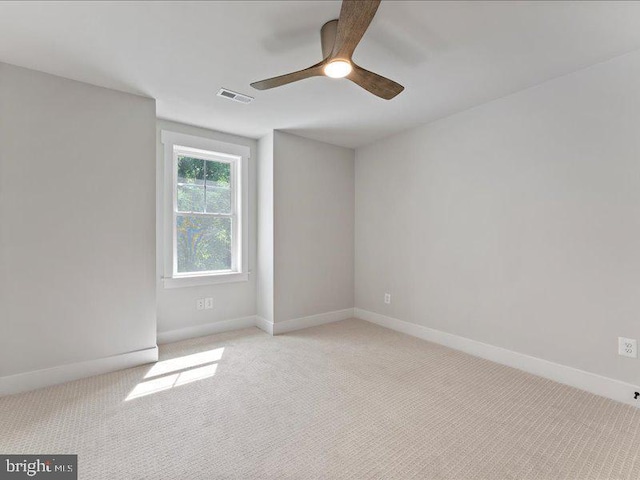 11433 Popes Head Rd, Fairfax, VA 22030 - empty room featuring light colored carpet and ceiling fan