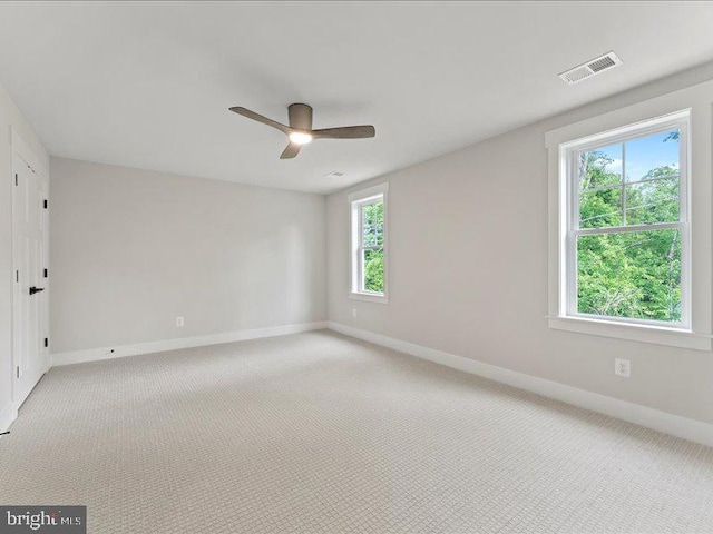 11433 Popes Head Rd, Fairfax, VA 22030 - empty room featuring light colored carpet and a ceiling fan