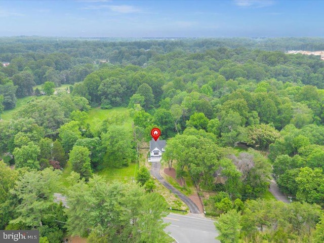 11433 Popes Head Rd, Fairfax, VA 22030 - aerial view of a forest