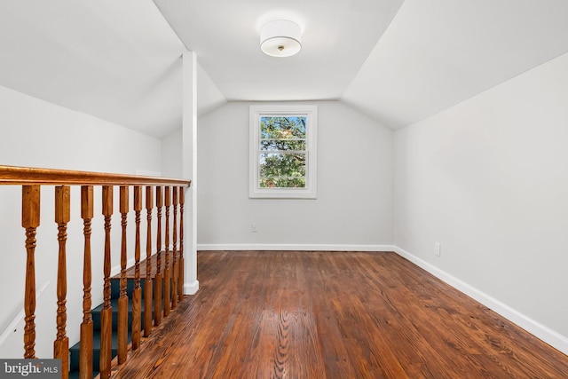 10409 Royalton Ter, Silver Spring, MD 20901 - additional living space with wood finished floors and vaulted ceiling