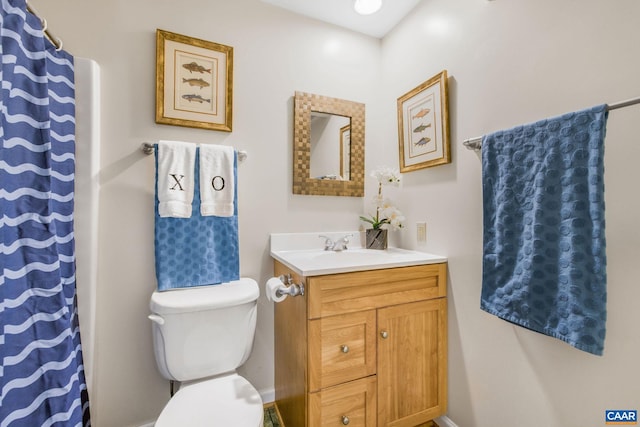 1433 River Oaks Rdg, Charlottesville, VA 22901 - bathroom featuring vanity and a shower with shower curtain