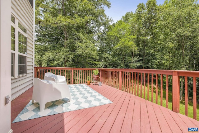 1433 River Oaks Rdg, Charlottesville, VA 22901 - view of deck