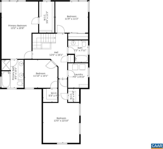 1433 River Oaks Rdg, Charlottesville, VA 22901 - view of floor plan / room layout