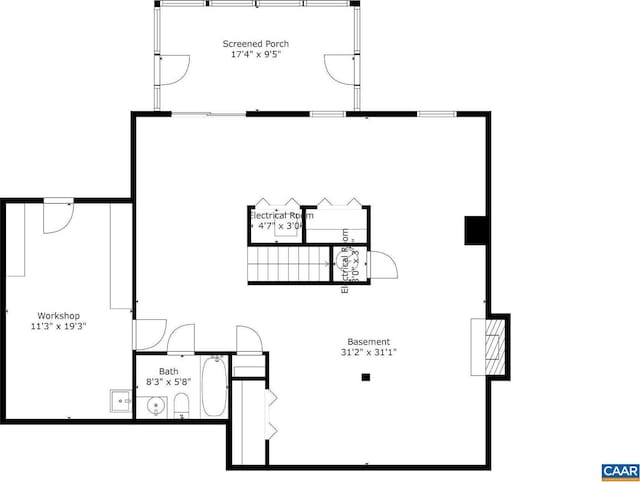 1433 River Oaks Rdg, Charlottesville, VA 22901 - view of home floor plan