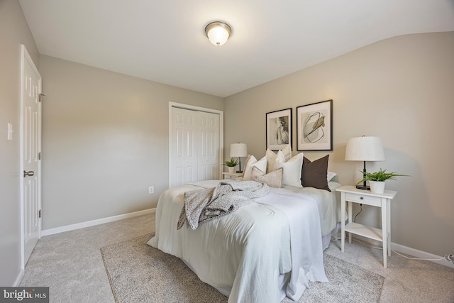 4703 Williston St, Baltimore, MD 21229 - bedroom featuring light carpet and a closet