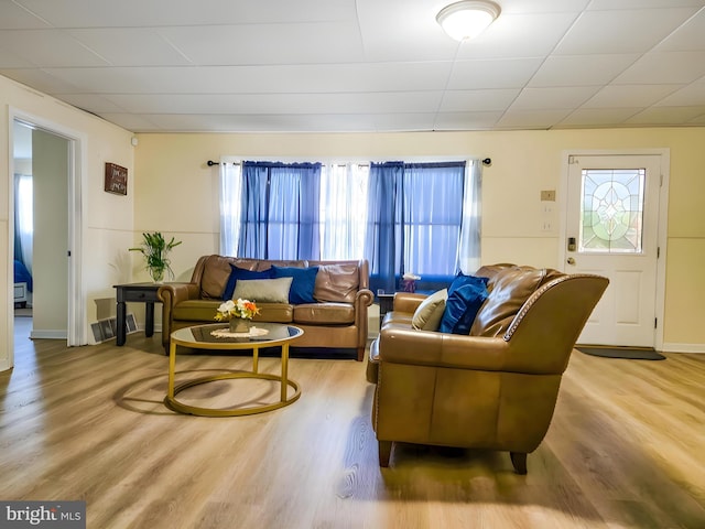 102 Red Lion Rd, Southampton, NJ 08088 - living room featuring wood finished floors