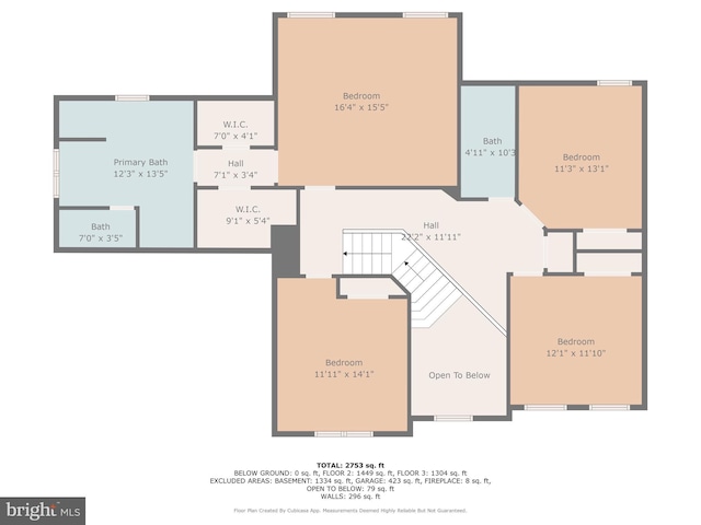 17 Saint Claires Ct, Stafford, VA 22556 - view of room layout