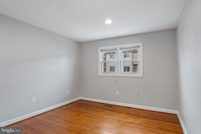 9518 Unity Ln, Lorton, VA 22079 - empty room featuring wood finished floors and recessed lighting