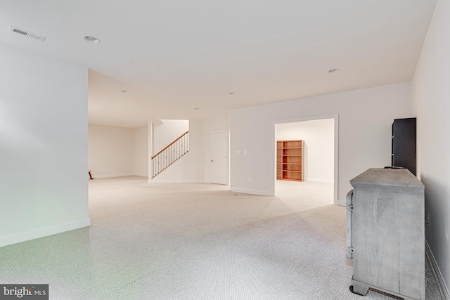 10002 Courthouse Rd, Vienna, VA 22181 - spare room featuring stairway and recessed lighting
