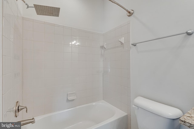 10002 Courthouse Rd, Vienna, VA 22181 - bathroom featuring toilet and bathing tub / shower combination