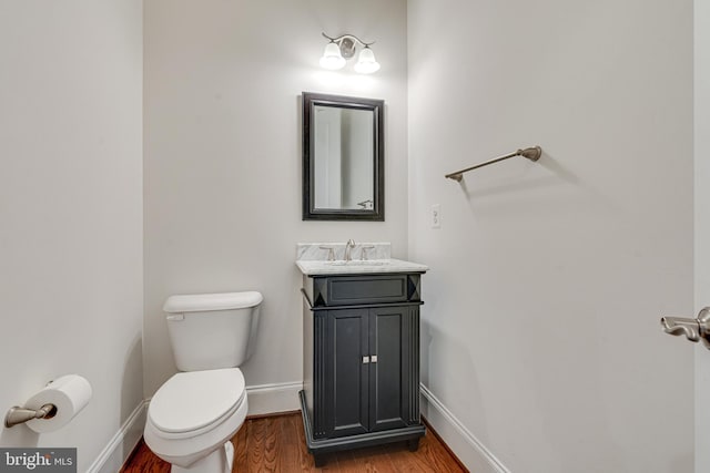 10002 Courthouse Rd, Vienna, VA 22181 - bathroom with vanity and wood finished floors