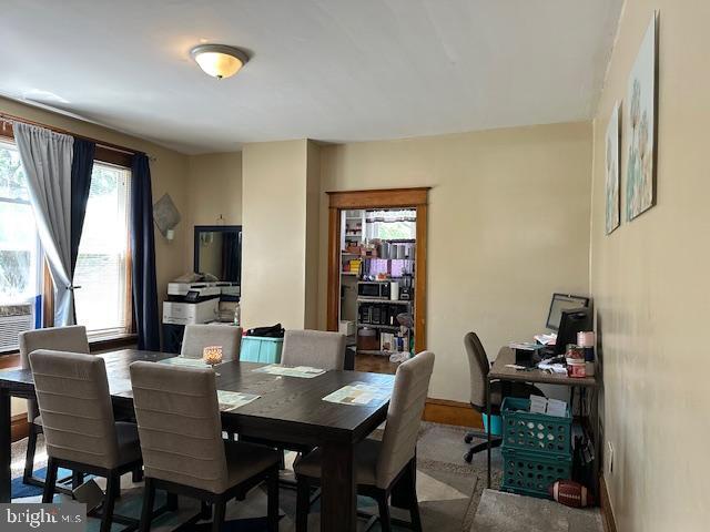 2600 N 5th St, Harrisburg, PA 17110 - dining room with healthy amount of natural light and a desk