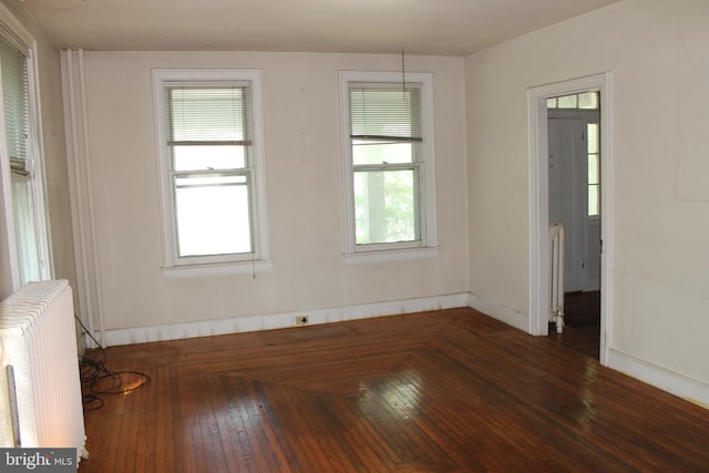 1628 River Rd, Upper Black Eddy, PA 18972 - spare room with radiator heating unit and healthy amount of natural light