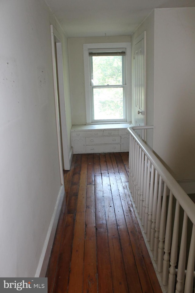 1628 River Rd, Upper Black Eddy, PA 18972 - hall with wood-type flooring