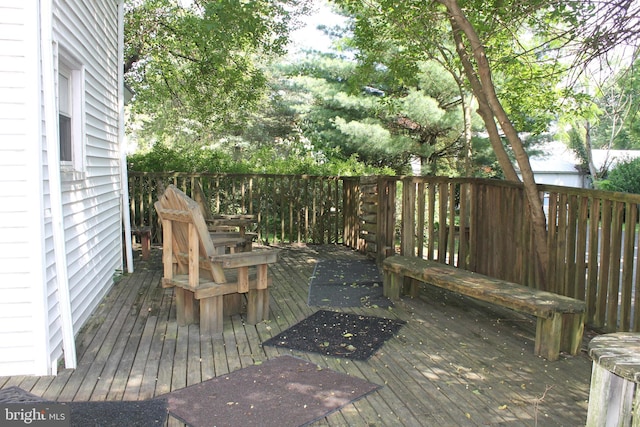 1628 River Rd, Upper Black Eddy, PA 18972 - view of wooden deck