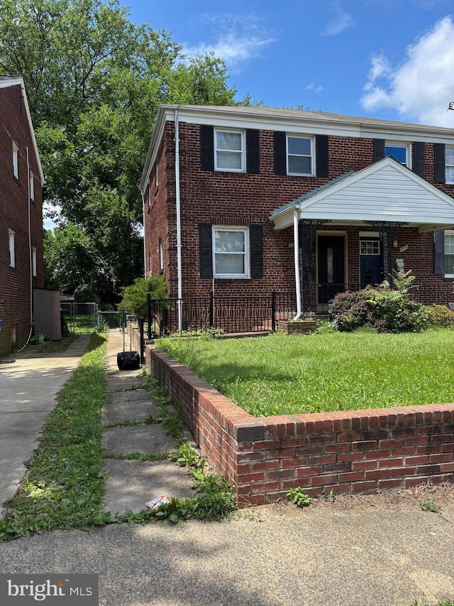 306 S Courthouse Rd, Arlington, VA 22204 - townhome / multi-family property featuring brick siding and a gate